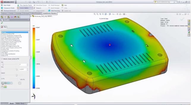 SolidWorks Plastic