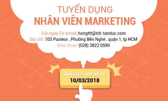 Tuyển dụng nhân viên Marketing